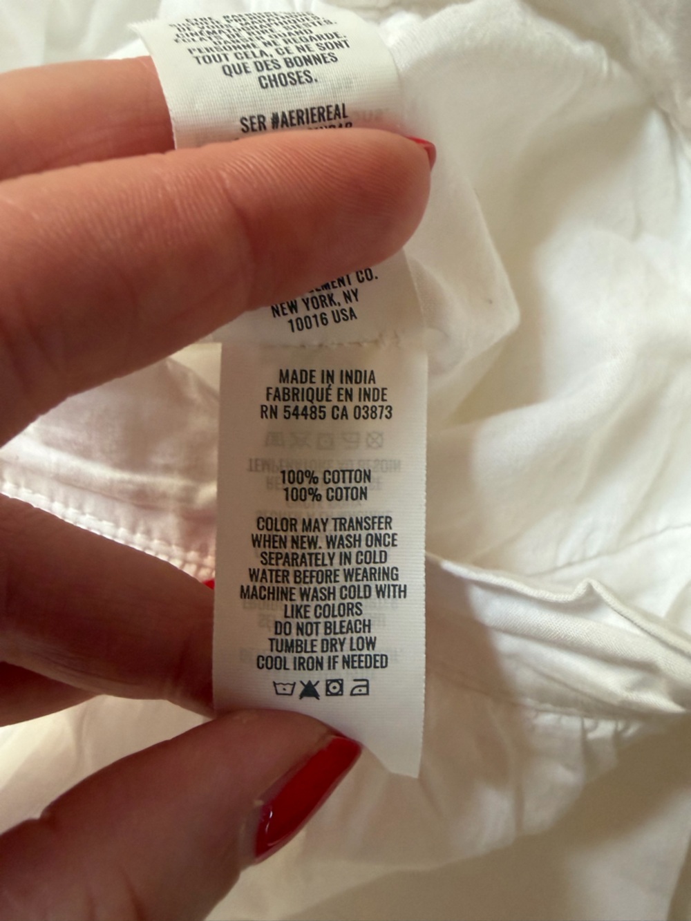 aerie White A-Line Midi Skirt - Picture 2 of 3